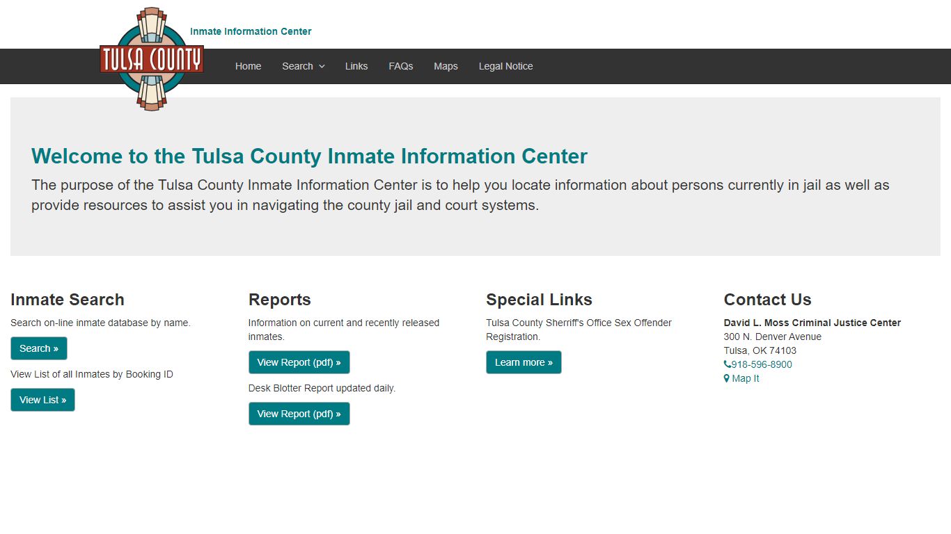 Tulsa County IIC Web Site | Tulsa, Oklahoma
